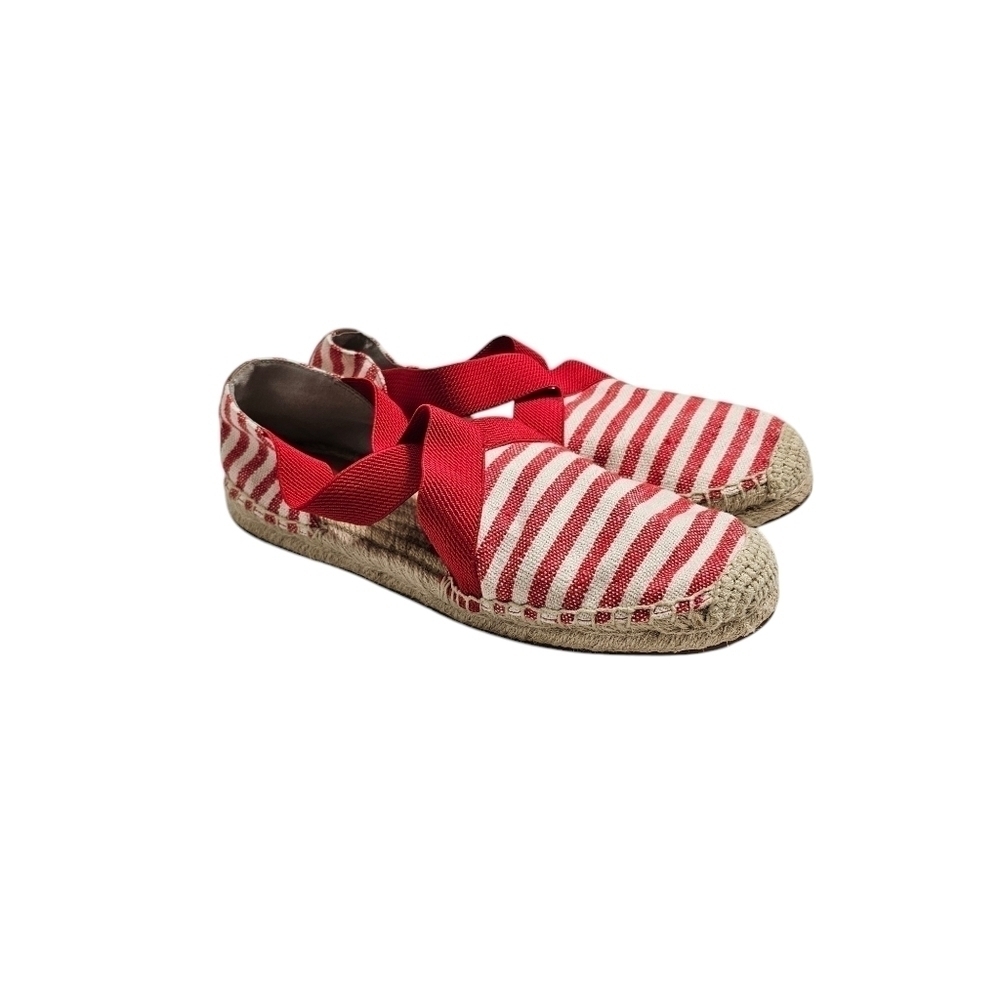 Michael Kors Espadrille sandals. Red/tan size 9.5